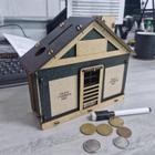 Cofrinho Cofre CASA BANCO Dinheiro Woodbox Japones Poupança P - INDÚSTRIA FENIX