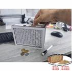 Cofrinho Cofre Guardar Dinheiro Woodbox Japones Poupança Bra - Indústria Fenix