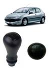 Coifa Câmbio Peugeot 206/ Sw Napa Cinza E Bola Câmbio Preta