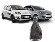 Coifa de Câmbio Grand Siena 2012 À 2020 e Palio 2012 À 2017 Cinza com Base Prata