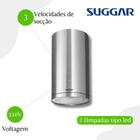 Coifa De Ilha Quartzo 35cm Suggar TP3521LX Inox - 110V
