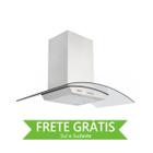 Coifa de Parede 90 cm Aço Inox + Vidro New Vetro 127 V Tramontina 95800/007