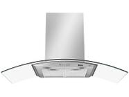 Coifa de Parede Philco 90cm Glass Dupla Filtragem Inox PCO90G 127 Volts