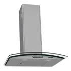 Coifa de Parede Vidro Curvo Duto Slim 60 Cm Inox 127v - Fogatti