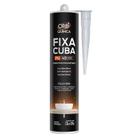 Cola Adesiva Fixa Cuba para Granito, Mármore, Pedra, Cerâmica e Vidro 230 ML 380 GR ORBI QUÍMICA
