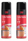 Cola Adesivo 77 3m Spray Multiuso 330g - Kit C/ 2 Und