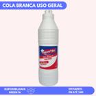 Cola Branca 500gr Adesivo PVA Uso Geral Escolar/Artesanato/Marcenaria/Slime