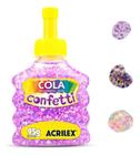 Cola Com Glitter Confetti Carnaval 95g Escolar Artesanato - Acrilex