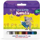 Cola com Glitter Koala 6 Cores