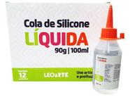 Cola de Silicone Líquida 100ml - Caixa 12 unidades