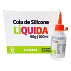 Cola de Silicone Líquida 60ml c/12 para EVA, Isopor, Vidro