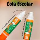 Cola Escolar, em gel, transparente 30gr, 2 bicos