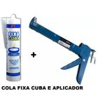 Cola fixa cuba com aplicador