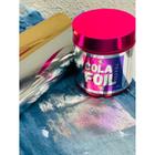 Cola Foil Kit Completo pote 500 gramas , Foil Ouro 2 mts e Foil Prata 2 mts