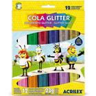 Cola glitter 23g com 12 cores - 029220000