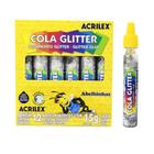 Cola glitter Acrilex 15g c/12 prata