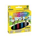 Cola Glitter Acrilex 23g 6 Cores