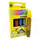 Cola Glitter Acrilex - 4 cores