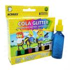 Cola Glitter Acrilex - 6 cores