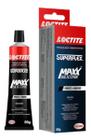 Cola Junta Maxx Silicone Preto Alta Temperatura Loctite 80g