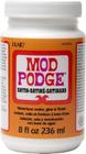 Cola Mod Podge Cetim Decoupage Selador E Acabamento - 236 Ml