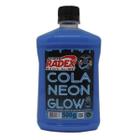 Cola Neon Glow azul Radex Magic com 500g, ideal para Slime e artesanato
