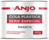 Cola plástica série especial branca 400g c/catalisador anjo