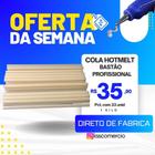 Cola Quente Hotmelt Bastão Grossa Profissional 1kg (aproxi. 33 Bastões) - KSS COMERCIO