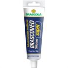 Cola Silicone Brascoved 50G Incolor Caixinha - Kit C/16