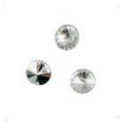 Colagem Chaton Diamante Plástico Transparente 8mm 100pçs 12g - Macall