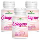 Colágeno Hidrolisado 400Mg Natural Green Kit 180 Cápsulas