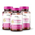 Colágeno Hidrolisado Com 60 Cápsulas Kit 3 Potes