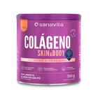 Colageno Skin and Body Lata 300g Tangerina Sanavita