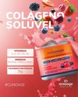 Colageno Soluel 200g frutas vermelhas Clinoage