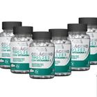 Colágeno tipo 1,2 e 3 com vitamina C 500mg 60 caps Kit com 6