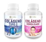 Colágeno Tipo 2 UC II 120 Cápsulas 40mg + Colágeno Tipo I Hidrolisado e Vitamina C 120 Cápsulas 500mg
