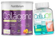 Colágeno Verisol Ácido Hialurônico + Celluoff 30 Caps Nutrilibrium