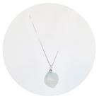 Colar 60Cm Prata 925 Howlita Bruta Natural P. Vecchio Joias