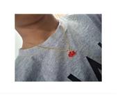 Colar Akatsuki , Naruto, Anime, Geek Choker Dourado Nuvem