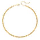 Colar banhado ouro 3x 24k 18k e 22k grosso feminino choker dupla rommanel 40 cm ajustável 35 cm 532192