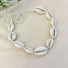 Colar Choker de Concha Búzios Branco