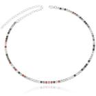 Colar Choker Riviera de Zircônias 2,5mm Folheado a Prata 1000