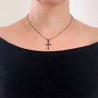 Colar Crucifixo Provença Black