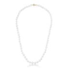 Colar de Pérolas de Água Doce Marianna com fecho magnético banhado em ouro 18k