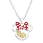 Colar Disney Minnie Mouse November Birthstone para mulheres