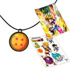 Carteira slim - dragon ball goku esferas do dragão desenho geek anime  cartoon