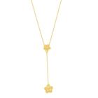 Colar em Ouro 18k Flores com Brilhantes - AU6821