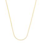 Colar Feminino De Ouro 18k Veneziana Dupla 45cm