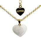 Colar Shocker Quartzo Branco - Pedra Natural-Aromear