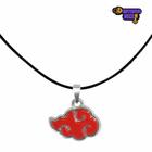 Naruto: Nuvens Vermelhas da Akatsuki Medalha (Colar Cordão